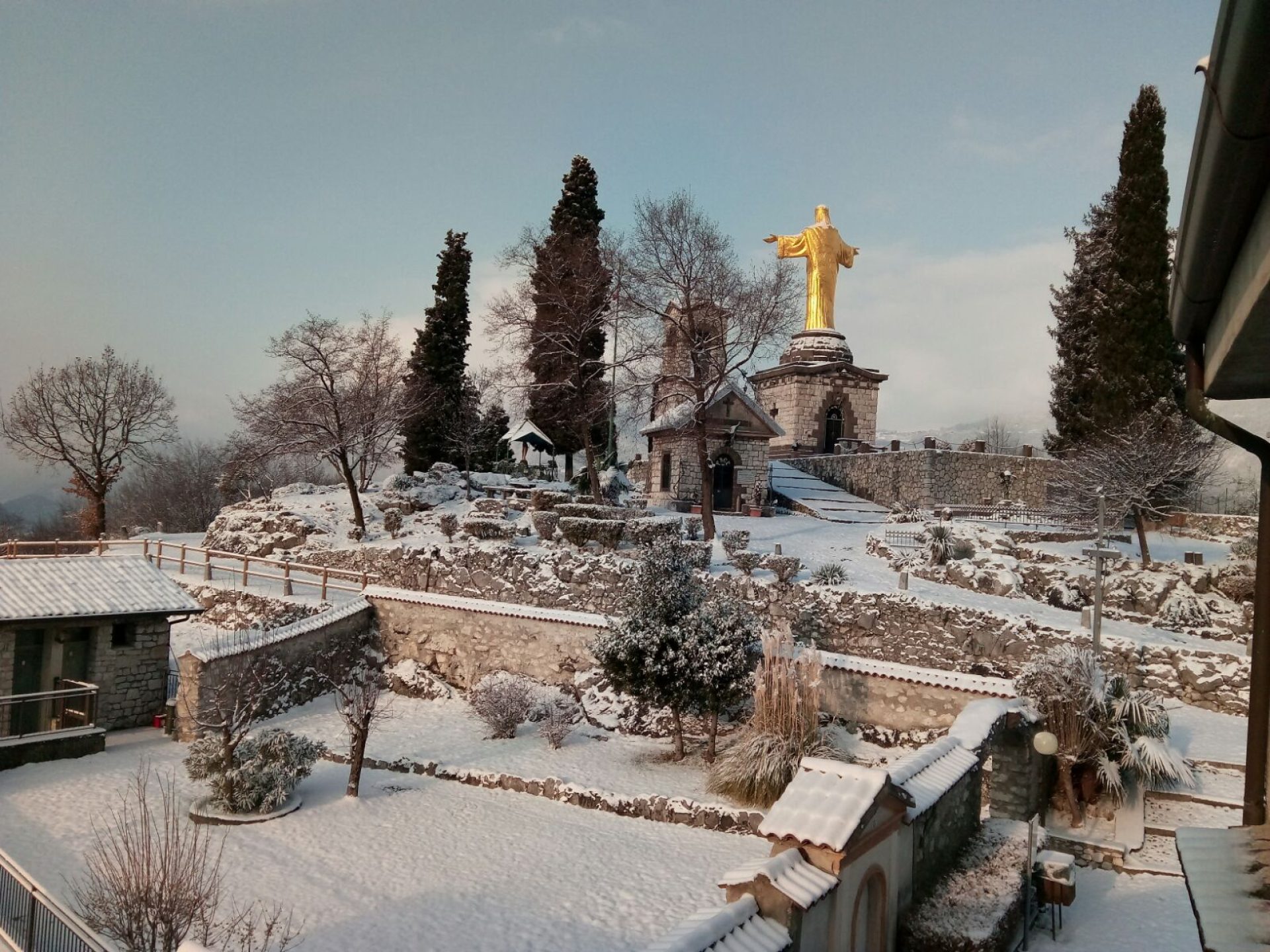 ristoro-cristo-re-vista-neve